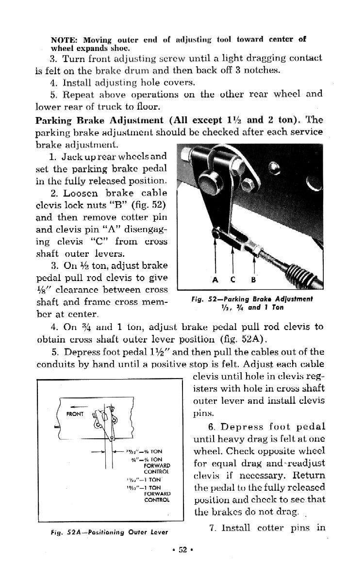 1953 Chevrolet Trucks Operators Manual Page 30